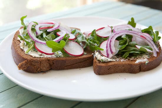 Easy to build - Smoked Salmon Breakfast Sandwich