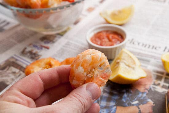 How to steam shrimp perfectly every time. It's not that hard and you don't even have to shell them before you steam them!