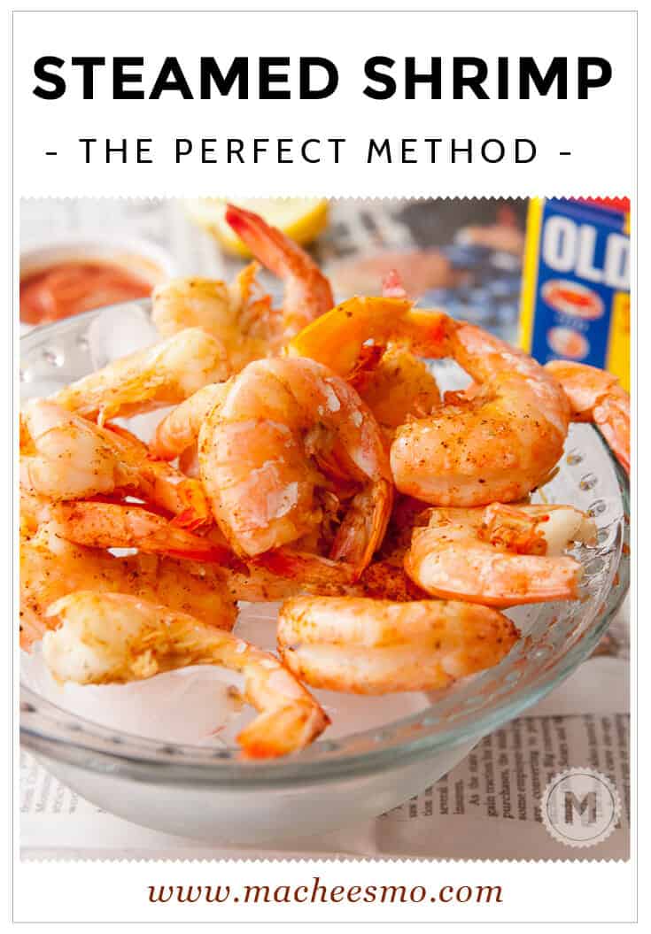 How to steam shrimp perfectly every time. It's not that hard and you don't even have to shell them before you steam them!