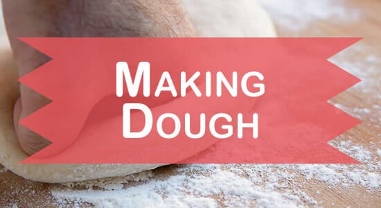 Making Homemade Pizza Dough 