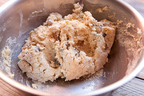 Dough all mixed up! Streusel Scones