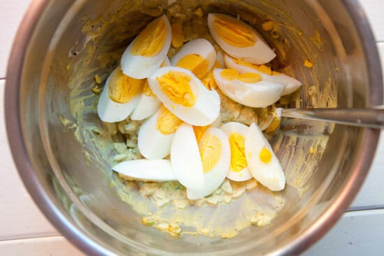 Curry Egg Salad chunky