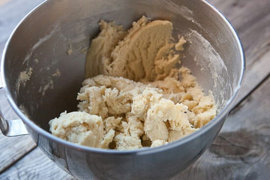 Soft Cookie Dough mixed.