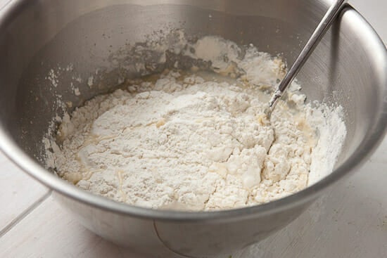 Dry dough ingredients - Savory Monkey Bread Recipe