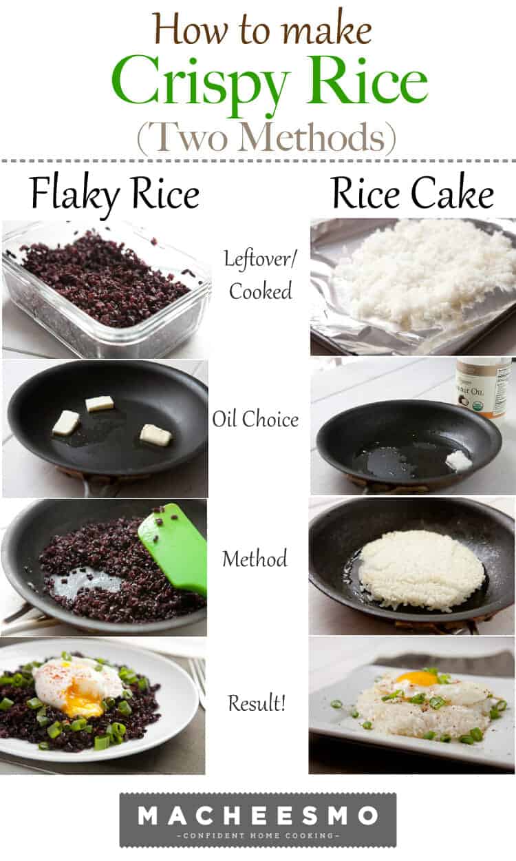 How to Make Crispy Rice: One of my favorite ways to serve rice is to carefully saute it until it gets a bit crispy on the edges. It can be served with tons of dishes and is a great trick for bringing old rice back to life!