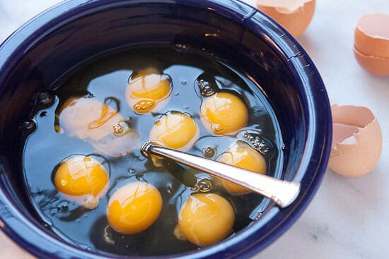 Eggs for breakfast sliders.