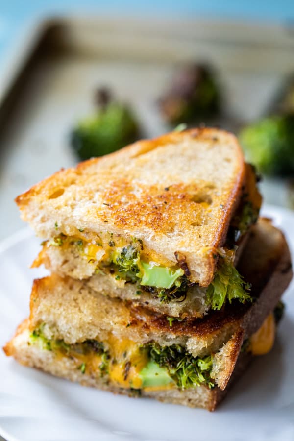 Broccoli Grilled Cheese