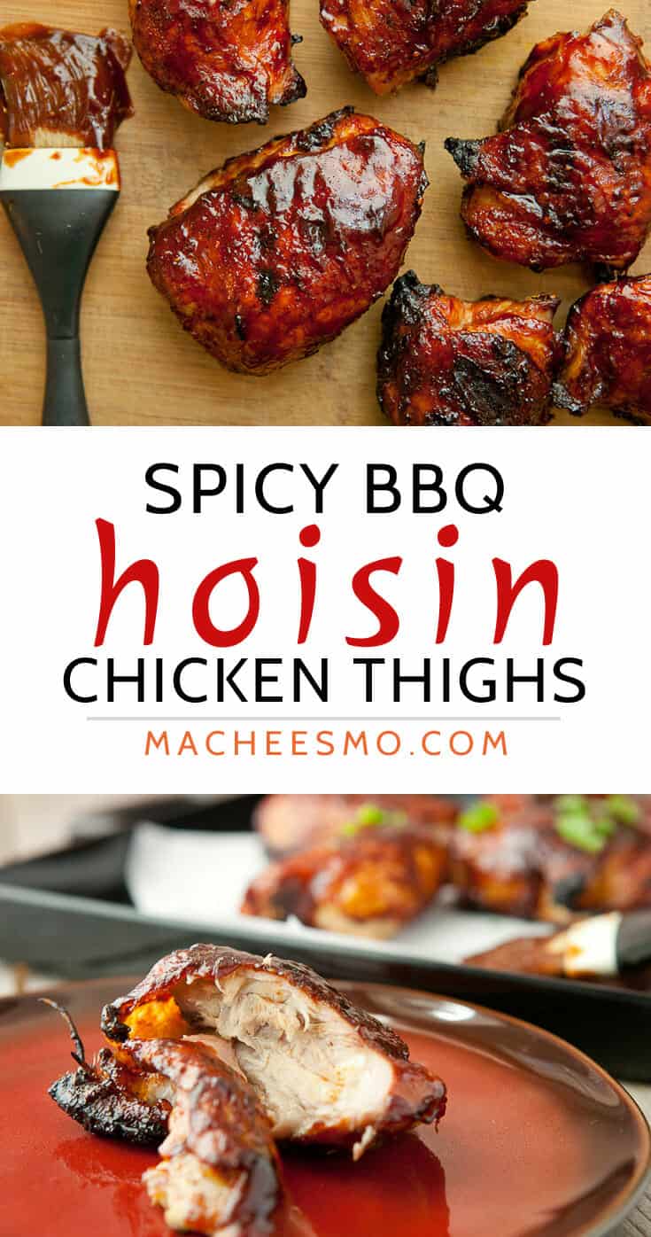 Grilled Hoisin Chicken Thighs