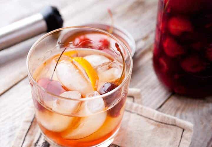 Homemade Cocktail Cherries Image