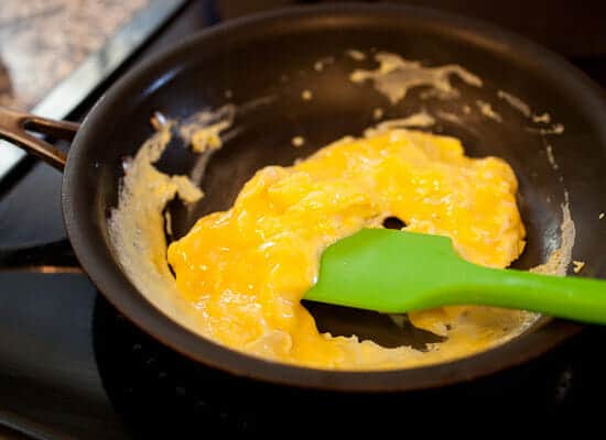 How to Make Cheesy Eggs.