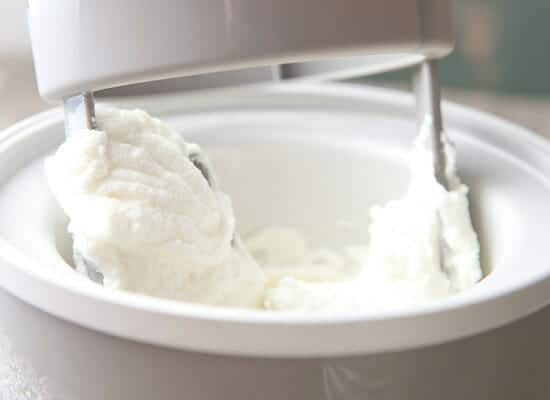 Tart frozen yogurt.
