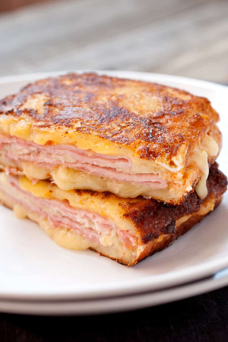 The Classic Monte Cristo Sandwich: There are many ways to make this sandwich, but this is the most tried and true way. Keep it simple with ham, gouda cheese, and the perfect cooking method! | macheesmo.com