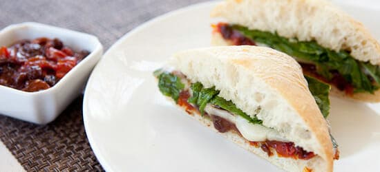 Tomato Brie Sandwich