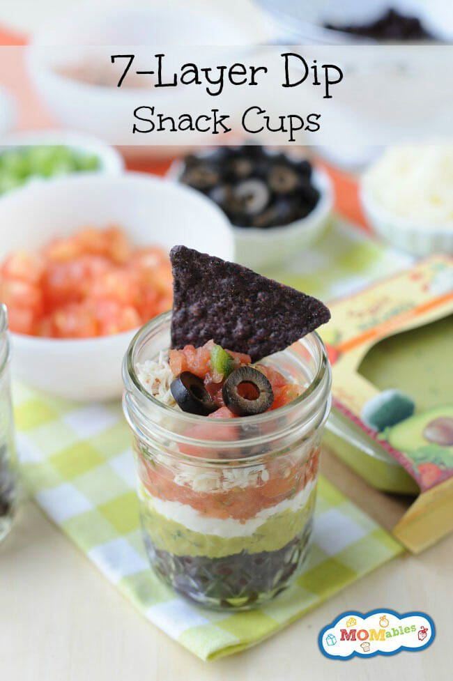 Mexican-7-Layer-Dip-Snack-Cups