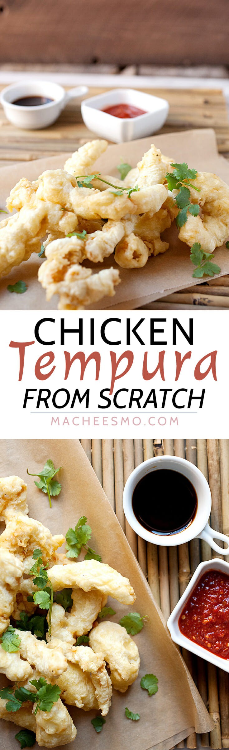 Any fried food is comfort food, but there's something special about super-crispy chicken tempura. These are my tricks to getting it right! | macheesmo.com
