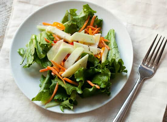 How to Eat Kohlrabi Salad