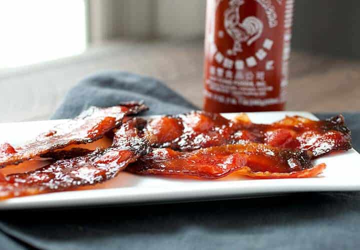 Sriracha Candied Bacon