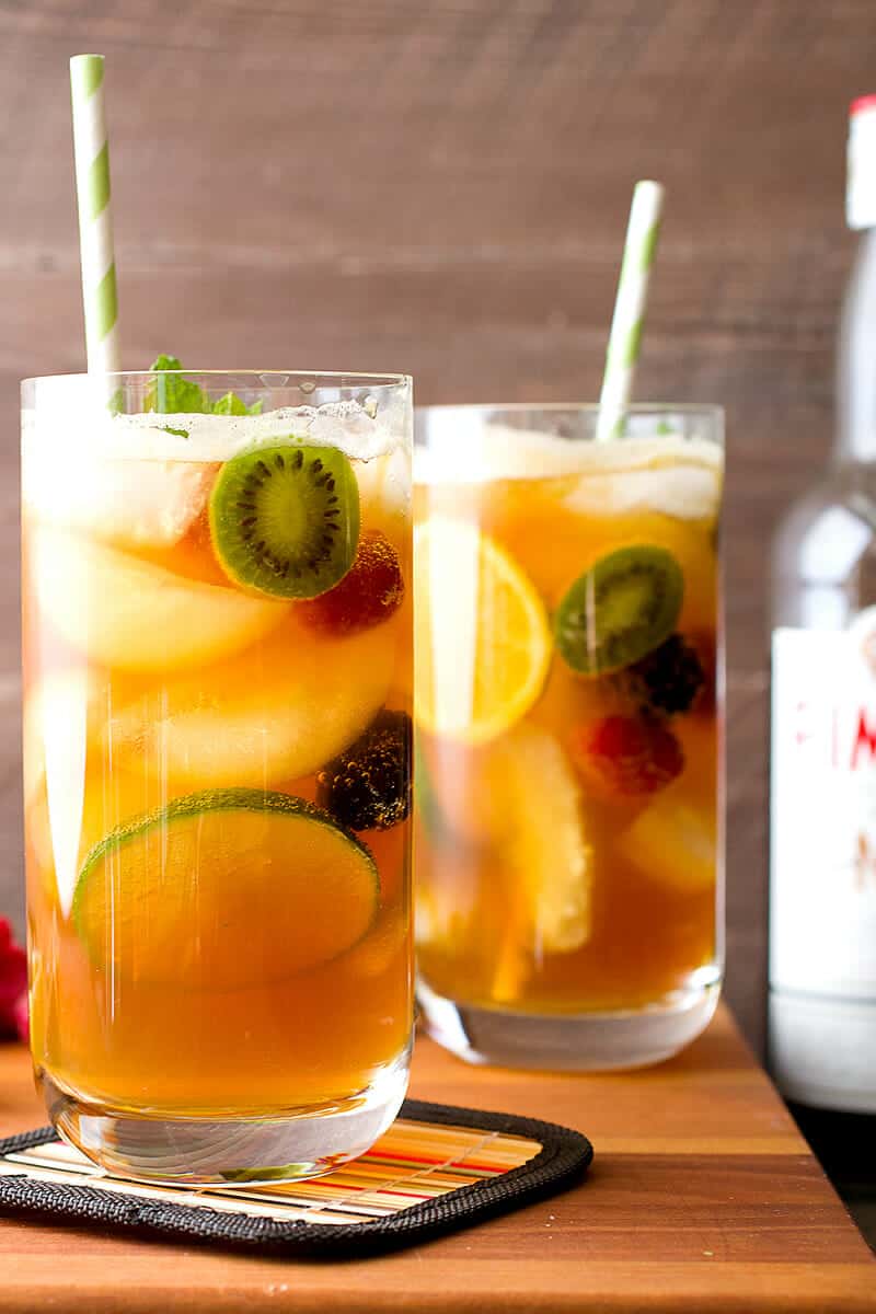 Cucumber Ginger Pimm's Cup
