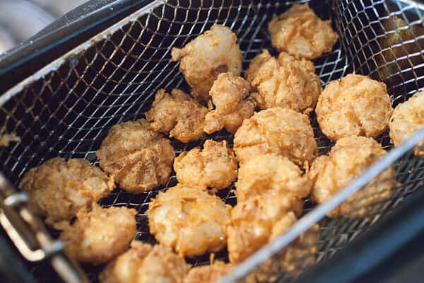 Bited Sized Blooming Onions Fried