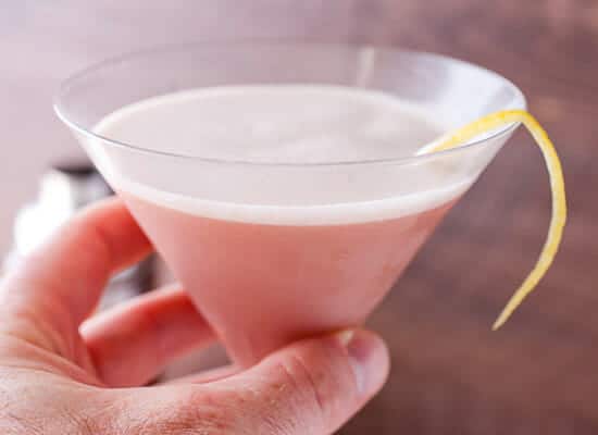 Pomegranate Flip Cocktail