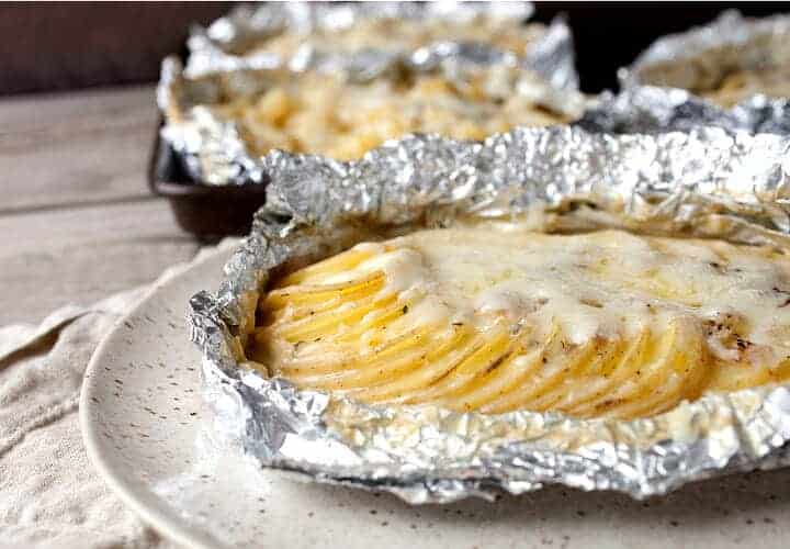 Potatoes Au Gratin Packets | Easy Foil-Wrapped Camping Recipes For Outdoor Meals