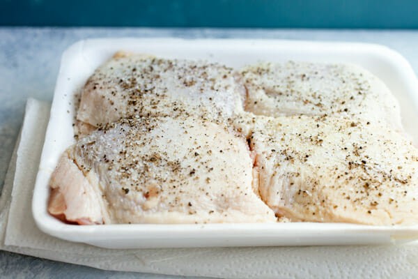 Seasoned Chicken thighs - Braised Chicken thighs