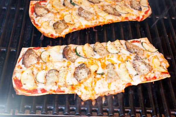 Grilled Ratatouille Pizza