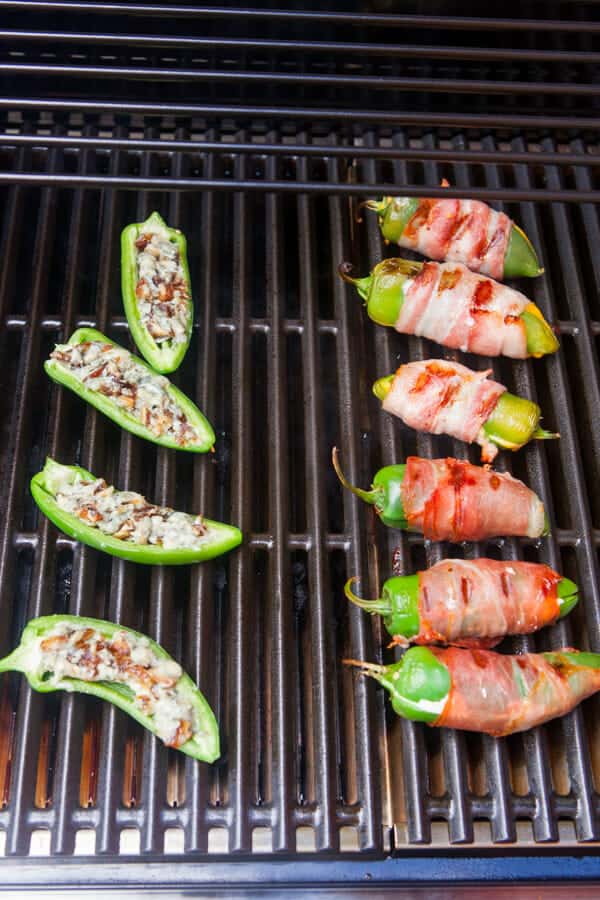 Three Easy Grilled Jalapeno Poppers: One of my favorite quick grilling appetizers for parties is jalapenos poppers. These are three of my favorite versions that'll be on my grill many times this summer. | macheesmo.com