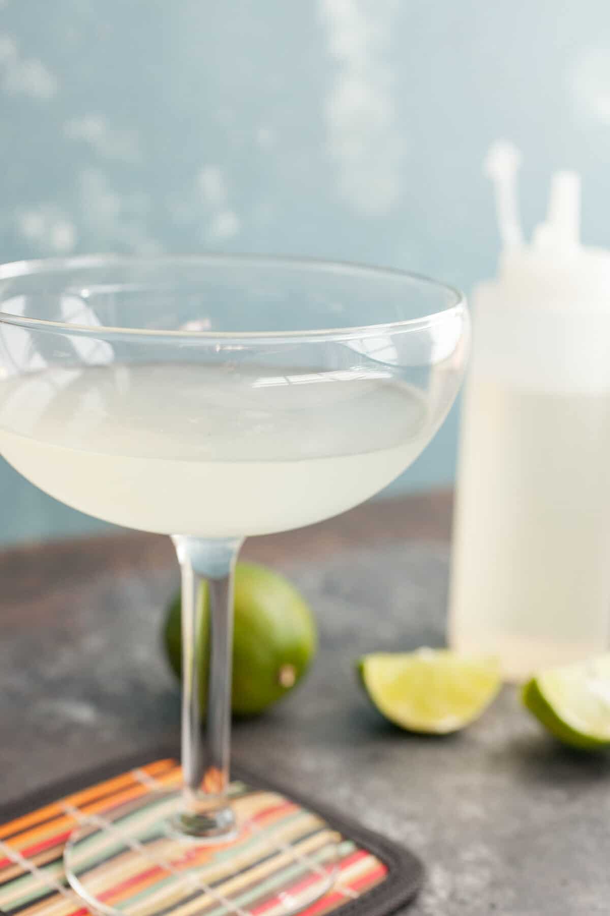 Classic Daiquiri Cocktail: Every time I see a Daiquiri mix, I shutter. All you need for this classic delicious cocktail is a few things you probably already have. Make the real version and cheers to summer! | macheesmo.com
