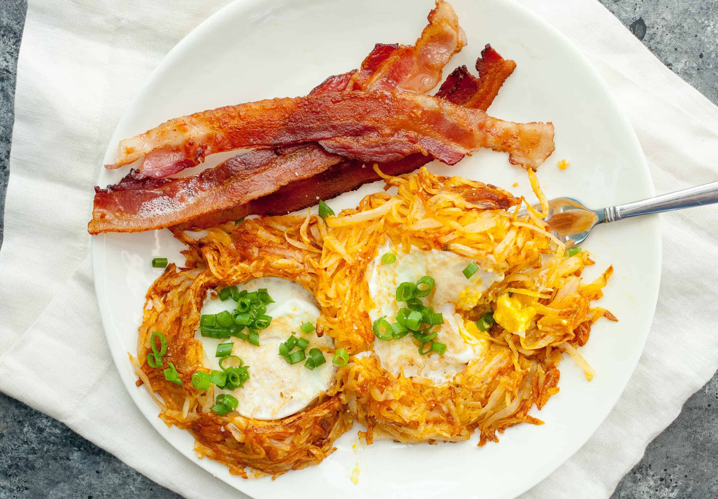 Hash Brown Egg Nests Recipe - The Perfect Breakfast