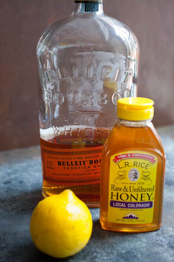 Bourbon honey cocktail
