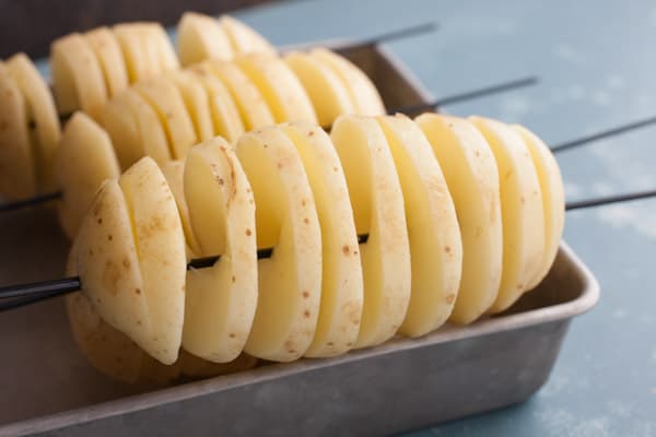 Spiral Cut potatoes