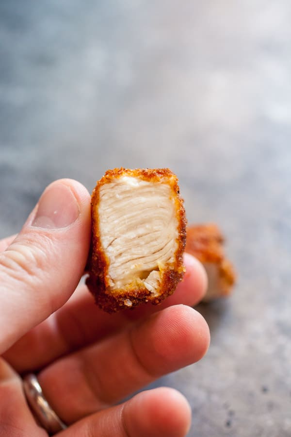 Chicken Nuggets - Crispy Chicken Caprese Bites
