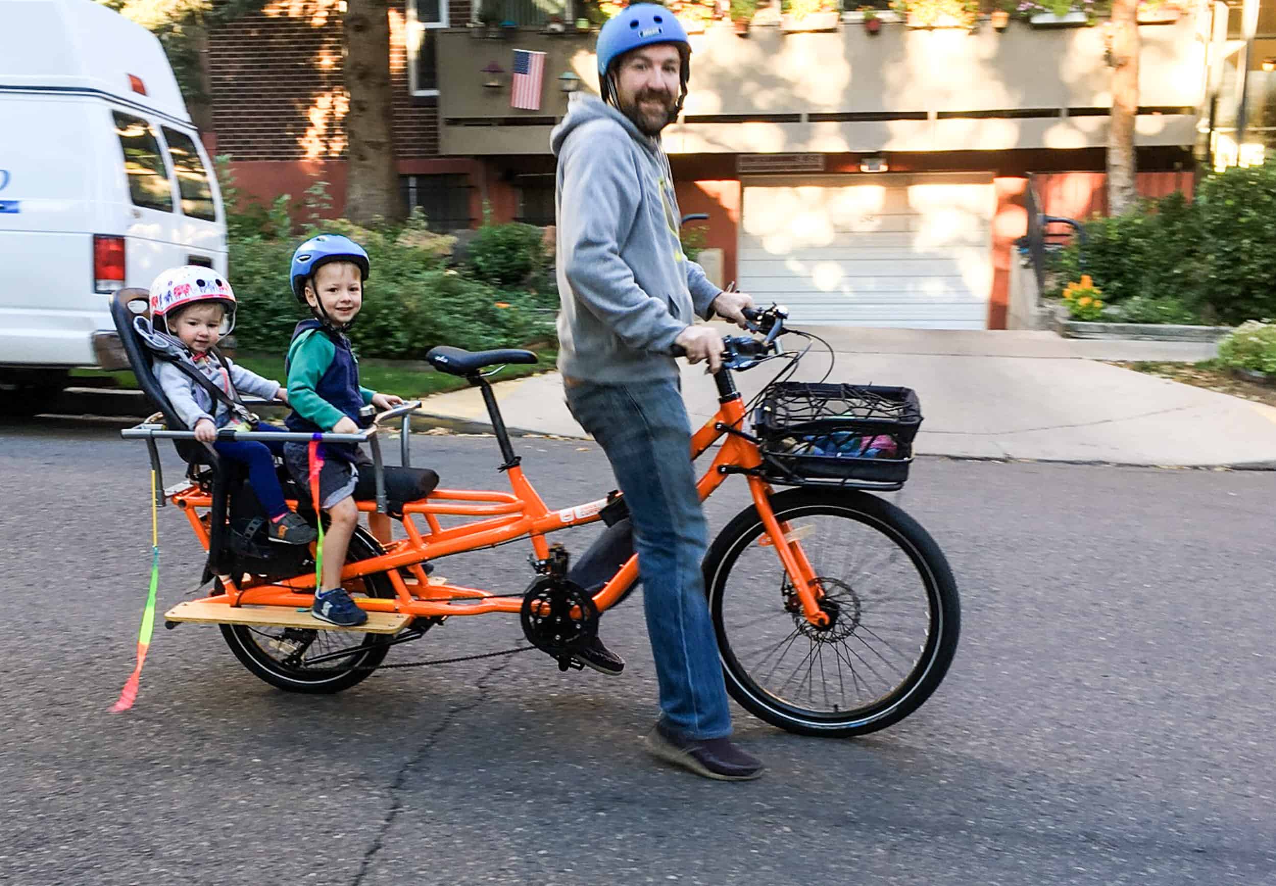 How We Became a Cargo Bike Family - Macheesmo