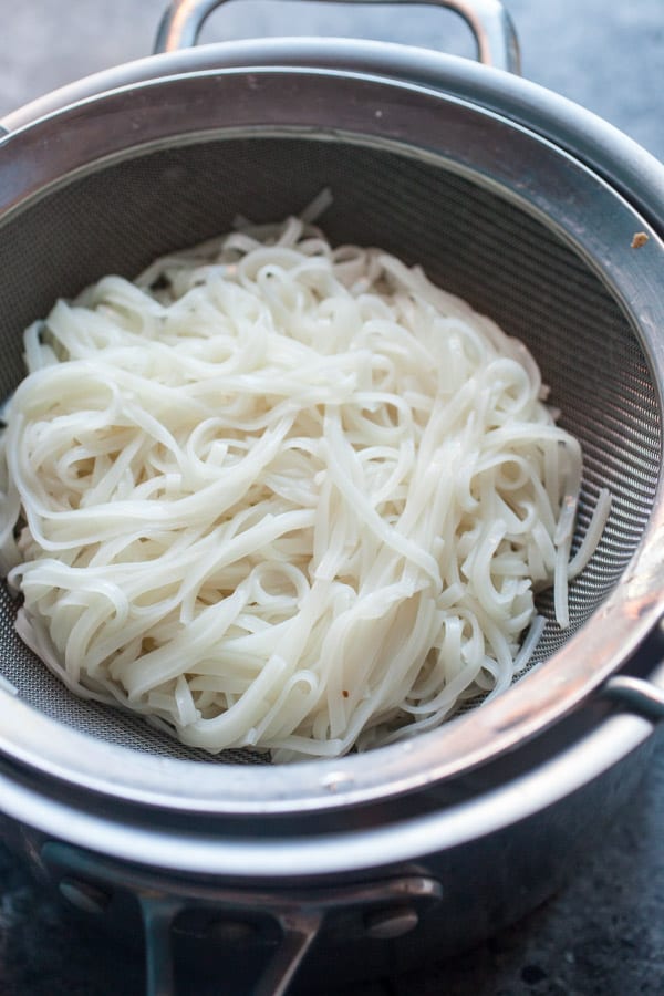 Rice noodles for pad thai