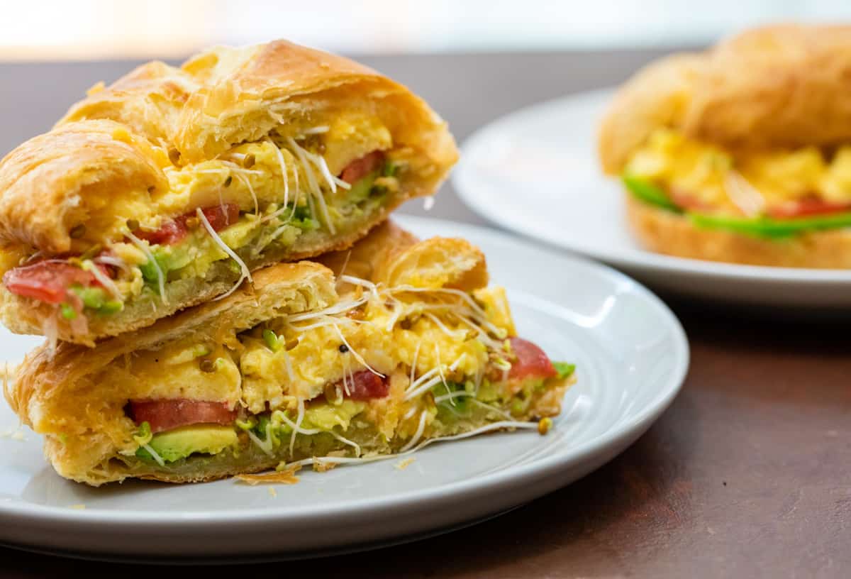 Croissant Breakfast Sandwich Image