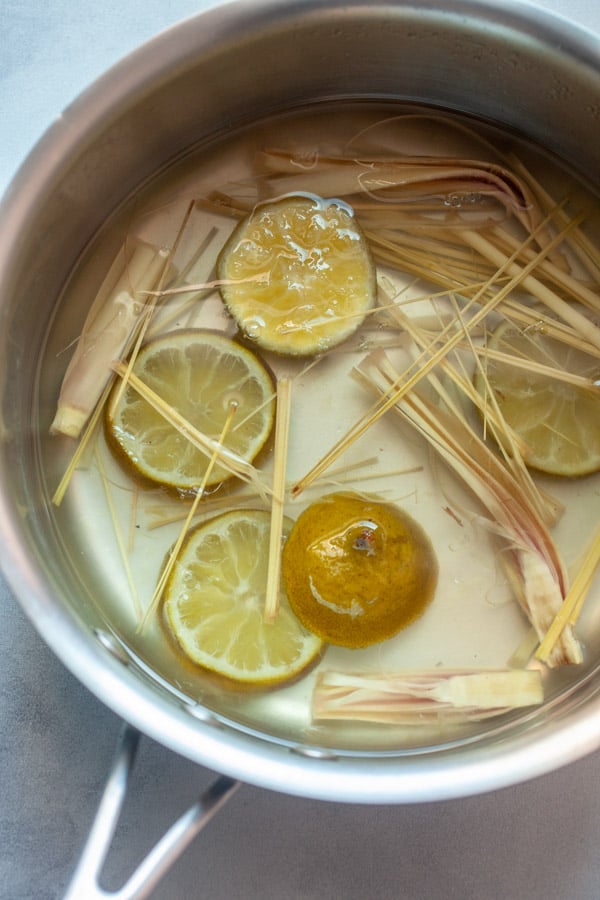 Simple Syrup - Lemongrass Lime Spritzer
