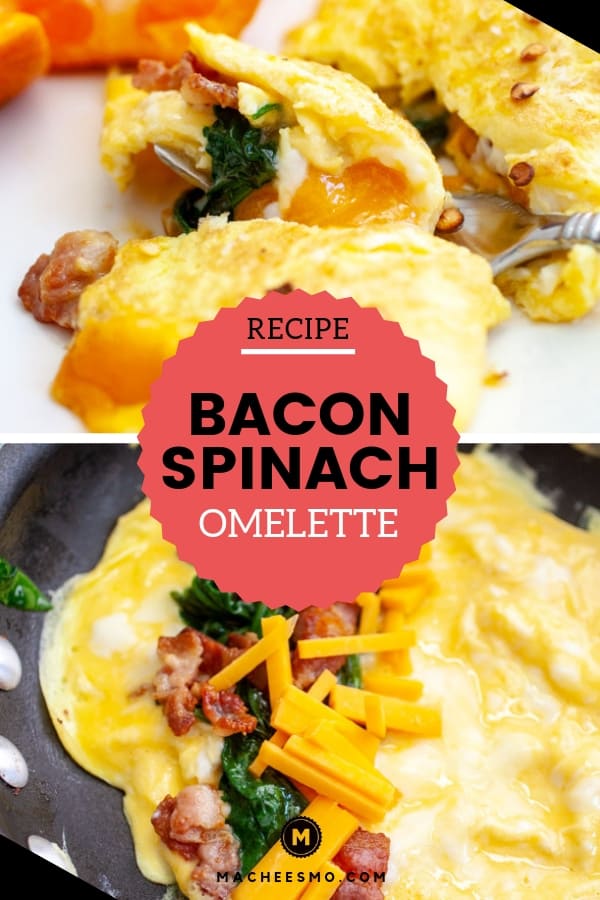 Bacon Spinach Omelette