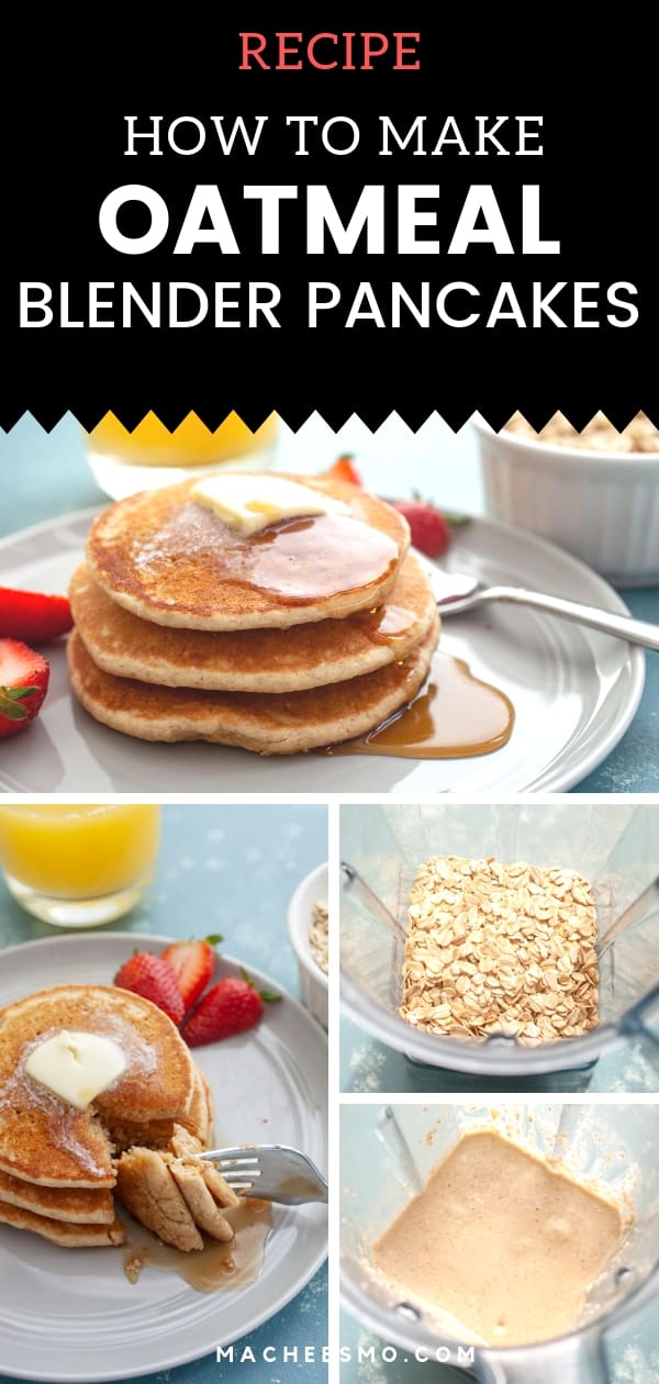 Oatmeal Blender Pancakes