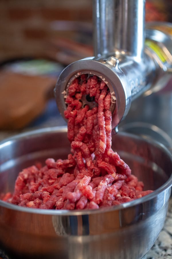 Grinding work - Homemade Ground Beef for Burgers