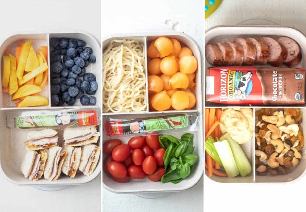 Three Easy Bento Box Lunches