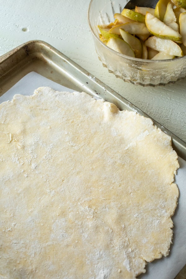 Ready to fill - Pear Galette