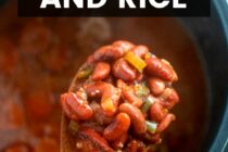 This classic red beans and rice is comfort food at its best! It has deep flavors and while it would take all day to simmer, it's fast in a pressure cooker! macheesmo.com