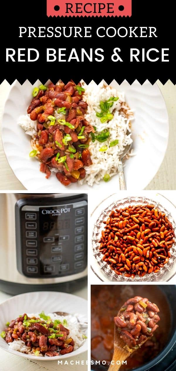 Pressure Cooker Red Beans and Rice