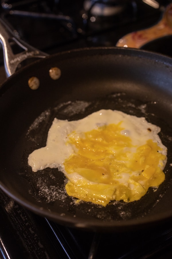 Marbled Egg for breakfast sandwich