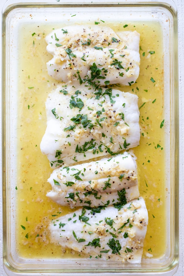 Garlic Butter Cod made with Sitka Share.