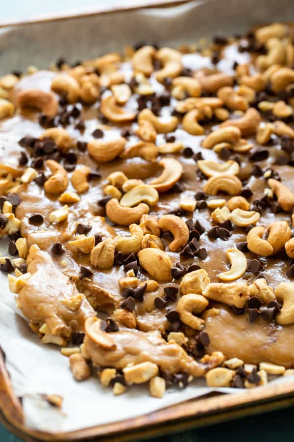 Easy Cashew Toffee