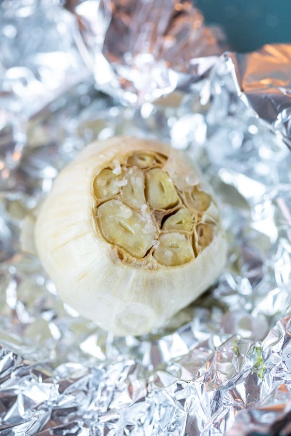 Roasted garlic for dressing