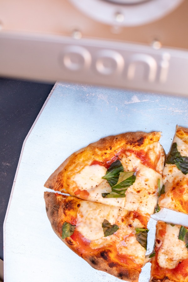 Margherita Pizza in the Ooni Pizza Oven