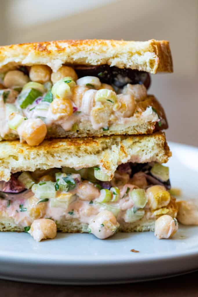 Curried Chickpea Sandwiches
